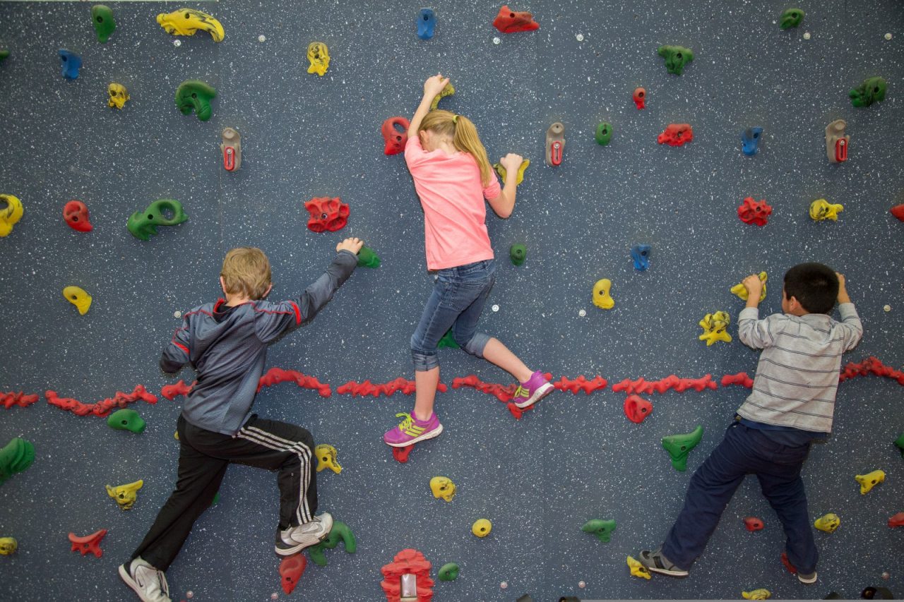 Children exercise during PE class and eat a healthy snacks at Fredstrom Elementary in Lincoln, NE.Children can also be seen at touring the schools kitchen.