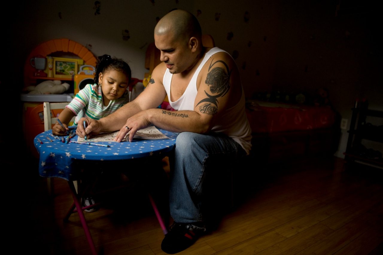 For RWJF "Keeping Families Together"

BRONX, NEW YORK - MAY 19: Jose Soto, his wife, Evelyn, and their daughter Desiny, 3, spend time together in their apartment and neighborhood in the Bronx, New York May 19, 2010.
