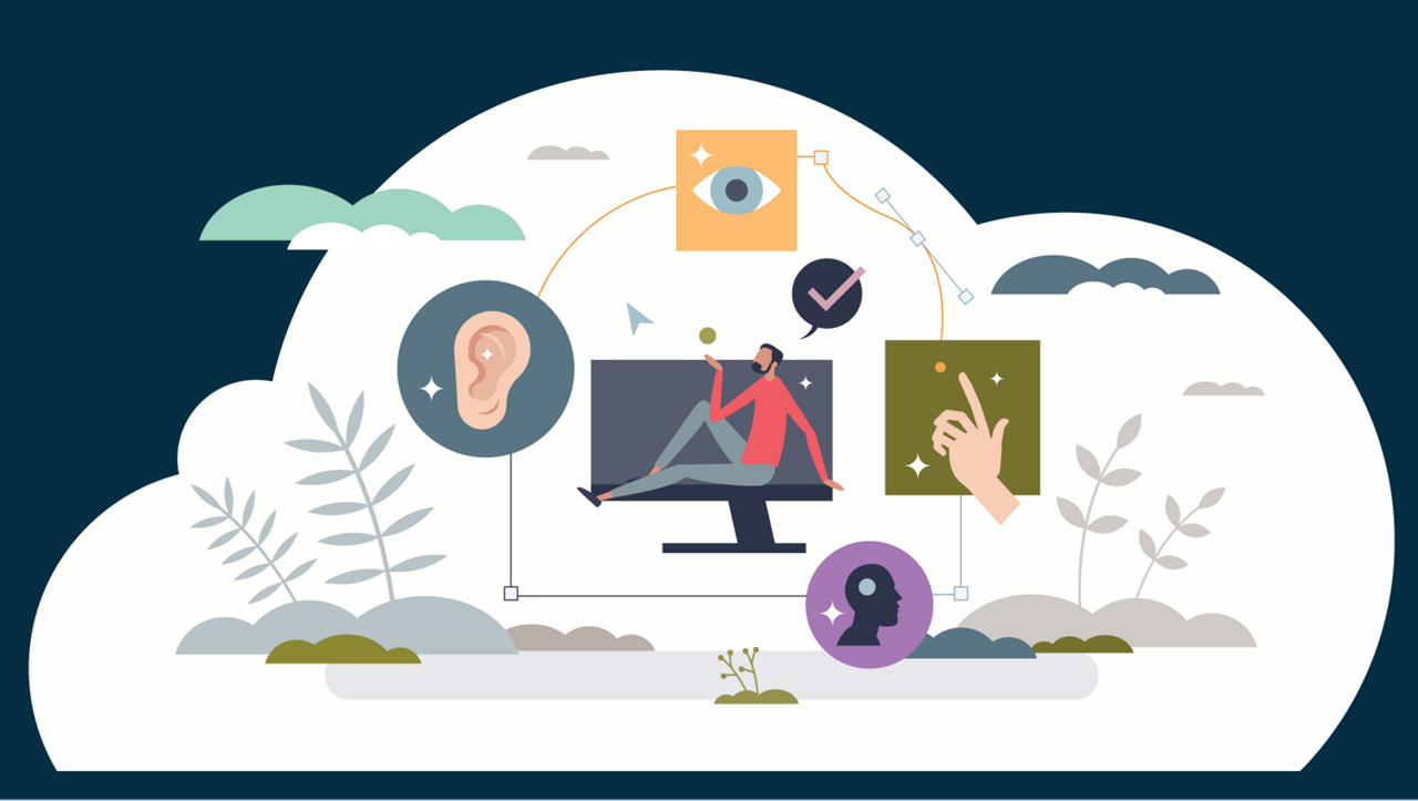 Social Systems and Mental Health Illustration. Political and social systems and mental health Illustration.
