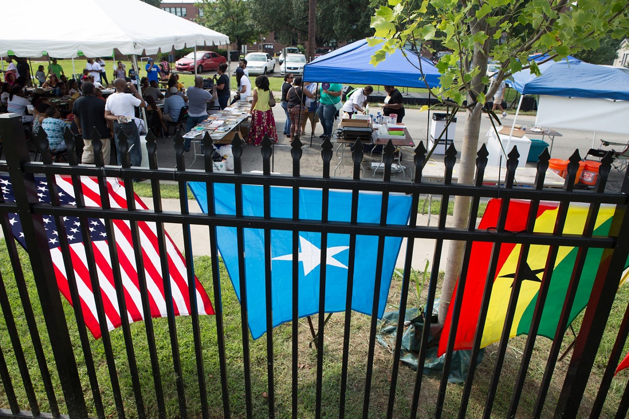 Flags on Display