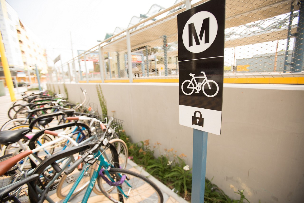 Rail Station Bike Rack