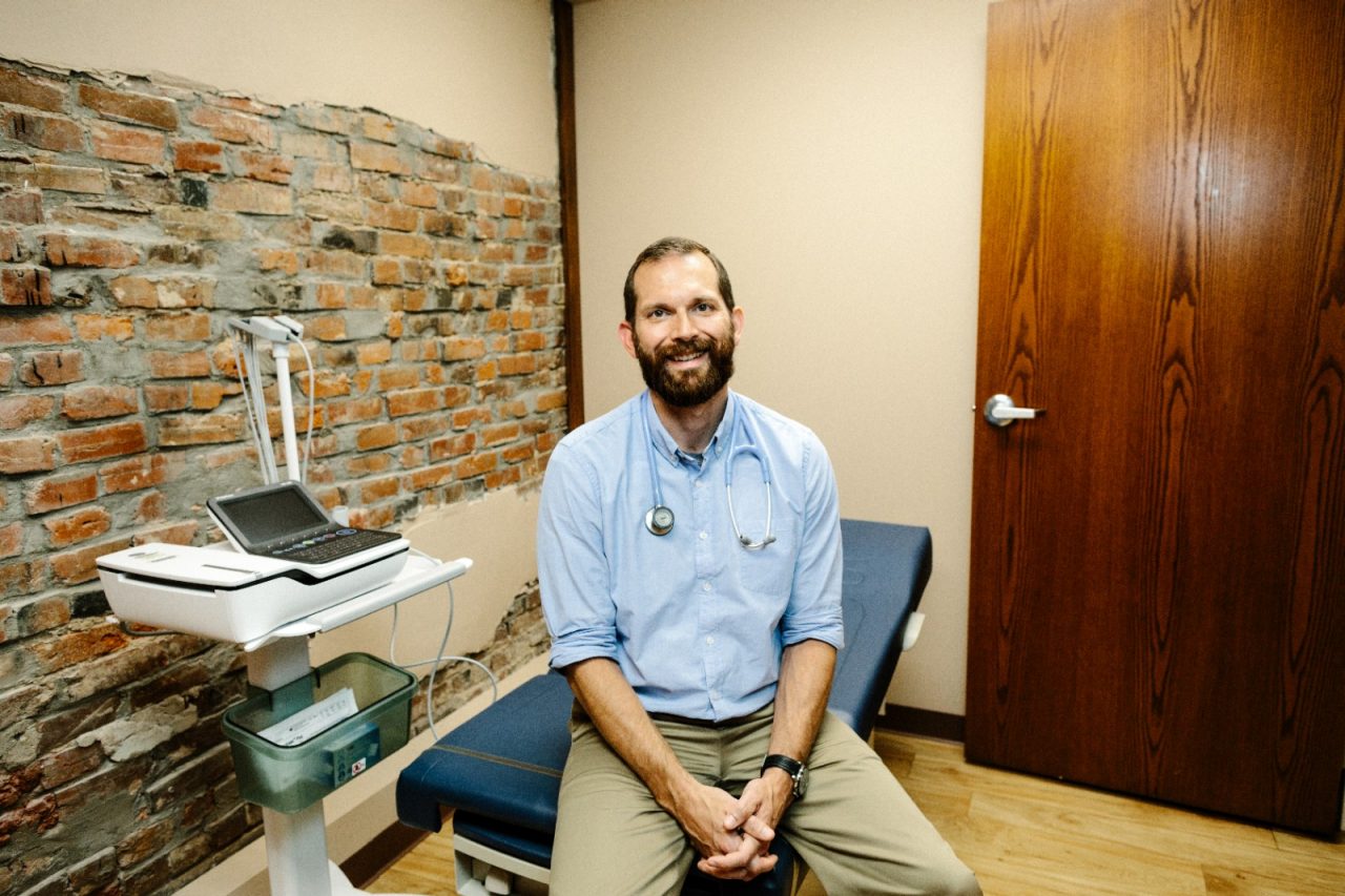 Brian Neely graduated from the University of Kansas School of Medicine and started his career as a family doctor.