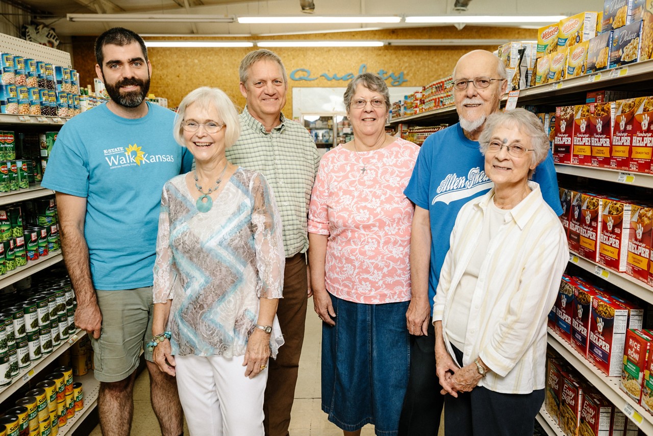 Stub’s Market is the only place to buy groceries in Moran, Kansas.