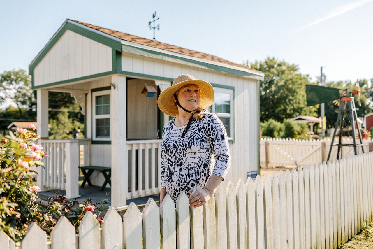 Carolyn McLean was among the founders, in Iola, of what has become the Elm Creek Community Garden.