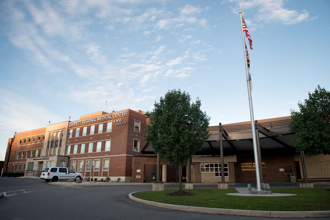 A medical center building.