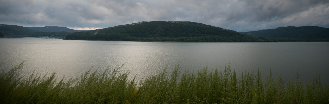 A view of the Allegany Reservoir.