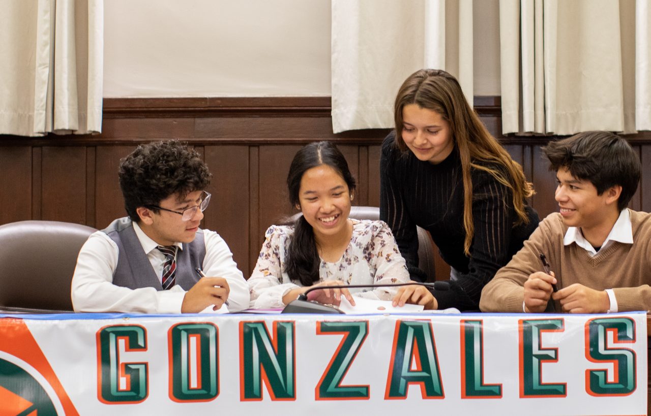 RWJF Culture of Health Prize 2019 - Gonzales, CA. The purpose of the Gonzales Youth Council is to give voice and action to the community's future leaders.  
The Gonzales Youth Commissioners represent the youth at both City Council and School Board meetings. They fully participate with elected and appointed leaders at the Gonzales Unified School District and the City of Gonzales.  
Gonzales Youth Commissioners are part of the discussion. They respond to and suggest policy improvements for the community, city government and school. 
They work to represent and inform Gonzales youth on issues affecting the entire community.