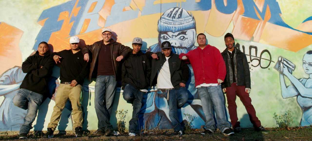 Forward Promise - Oakland  *Lead by Juan Campo, a group of guys who are a part of the EBAYC Latino Mens group clean up the trash behind the center.