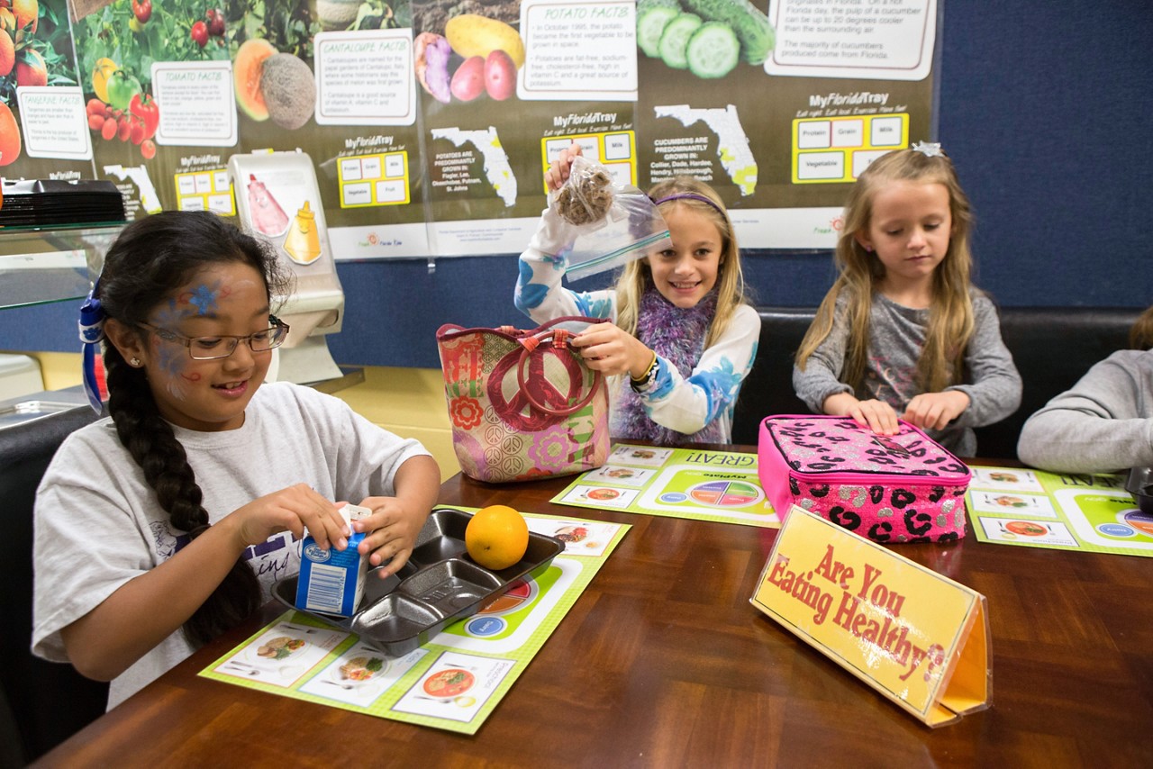 Before School Run Club, Keeth Elementary. Children at the Before School Run Club at Keeth Elementary, enjoy a snack.