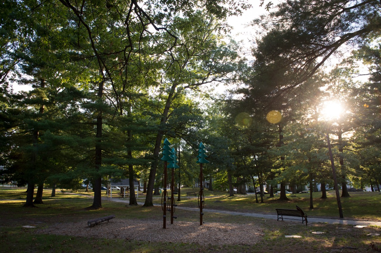 Oak Park in Manchester, N.H. is quiet on Thursday, Aug. 18, 2016, but exhibits the kind of exercise friendly renovations that the city has been putting into action. Oak Park in Manchester, N.H. is quiet on Thursday, Aug. 18, 2016, but exhibits the kind of exercise friendly renovations that the city has been putting into action.