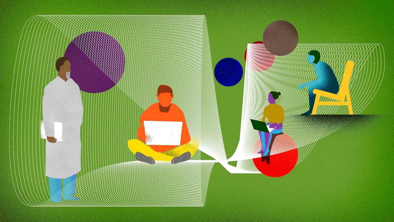 Future of Work illustration Future of Work illustration