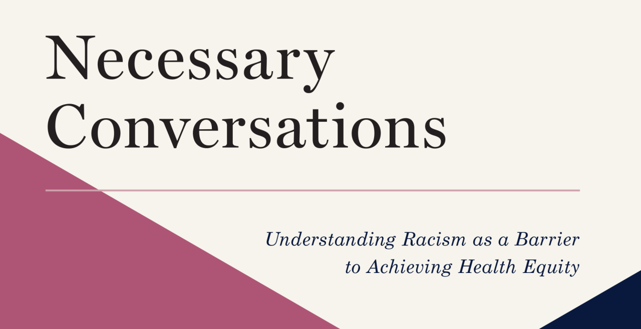 Necessary Conversations book cover.