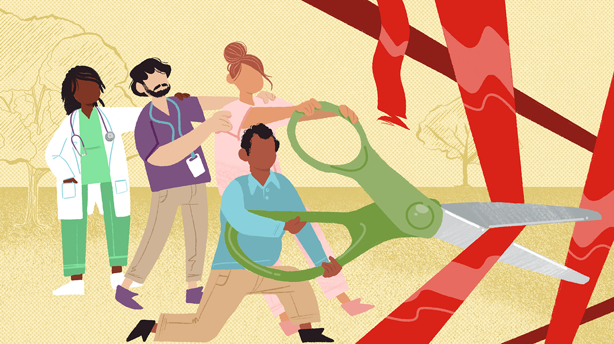 Public health illustration.