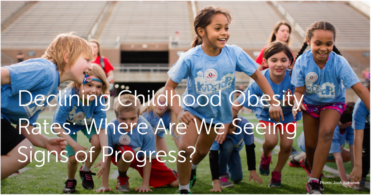 Declining Childhood Obesity Rates: Where Are We Seeing Signs of Progress?