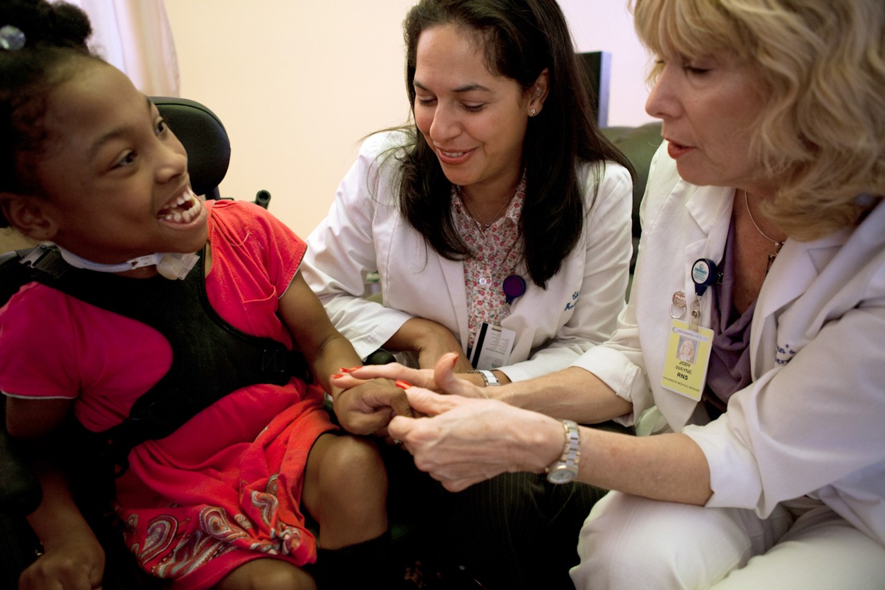 The Children's Medical Services, at Broward General Medical Center, in Ft. Lauderdale, Florida. Home Visits with Nurses and Social Workers, June 10, 2011.  Inter Professional Nursing