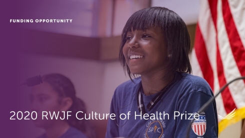 Culture of Health Prize call for proposals image.